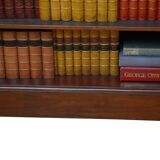 Edwardian Mahogany and Inlaid Open bookcase