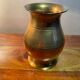 Vase en laiton