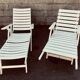 Pair of sun loungers 1960 R. Gleizes