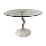 Table glass edition Protis Design, Bernard Dequet