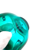 Murano Sommerso bowl - Flavio Poli - Sapphire Blue & Emerald