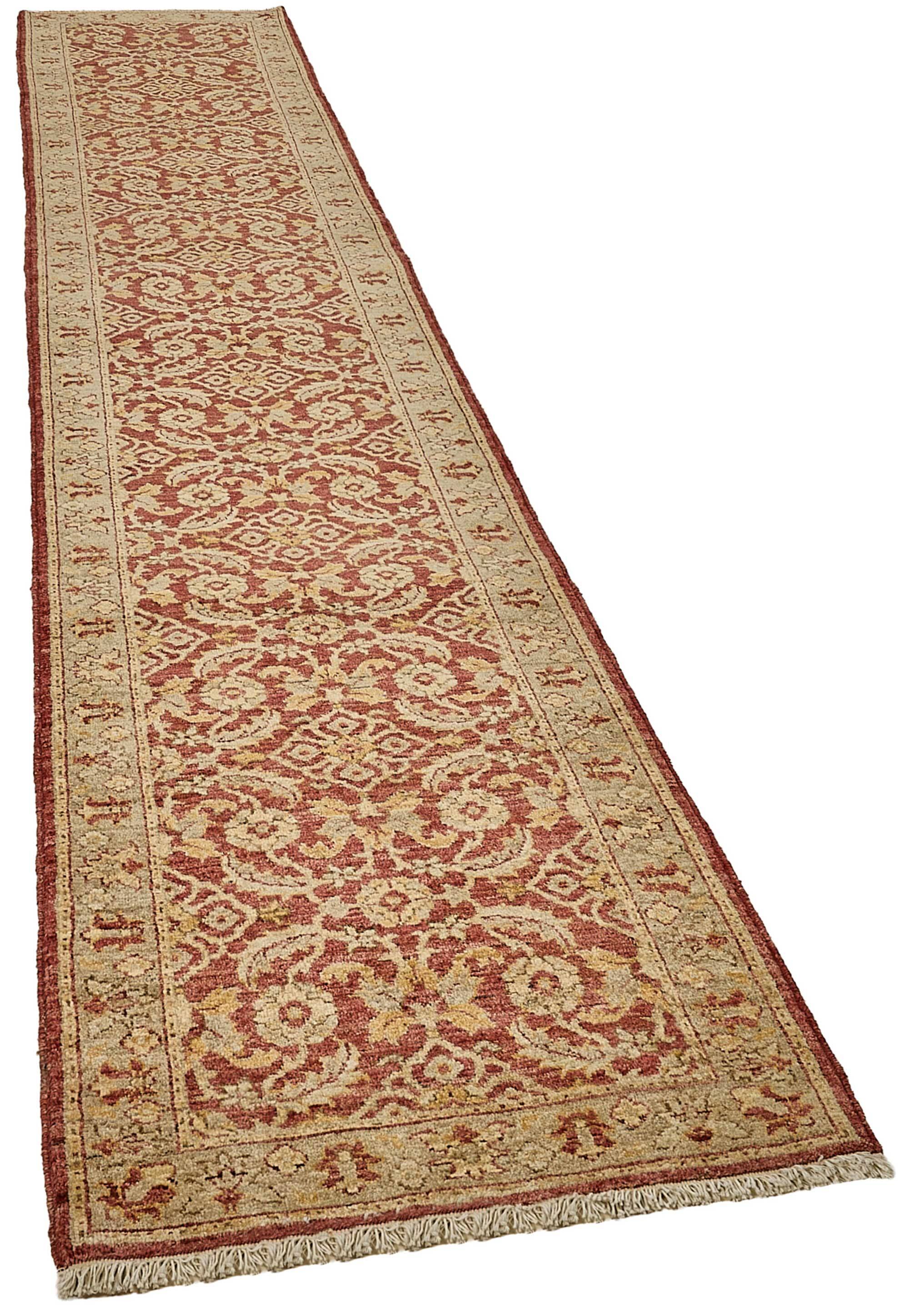 Turkish Handknotted Wool Oushak Rug 78 cm x 397 cm