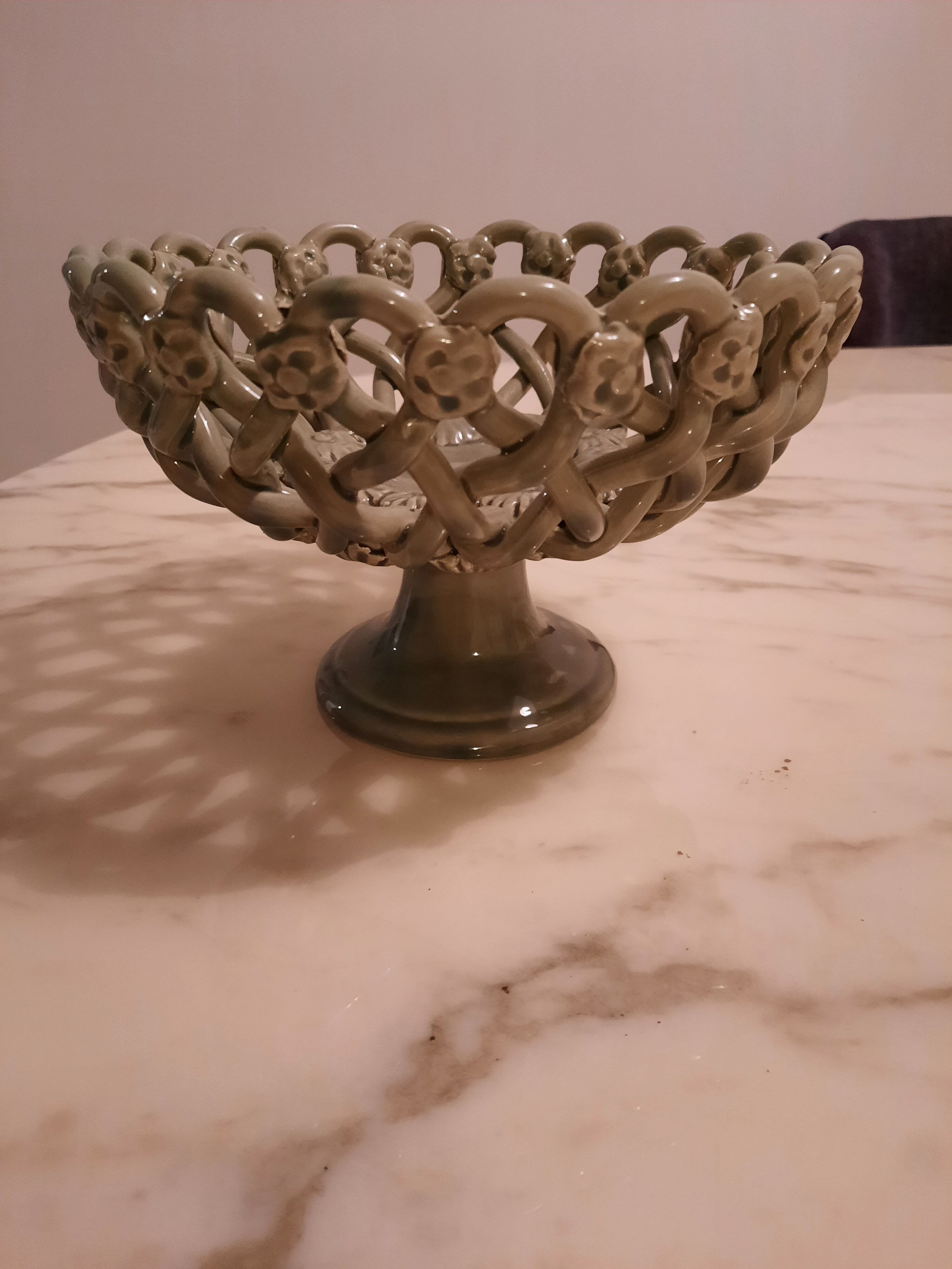 Ceramic cup signed Pichon