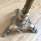 Brass floor lamp