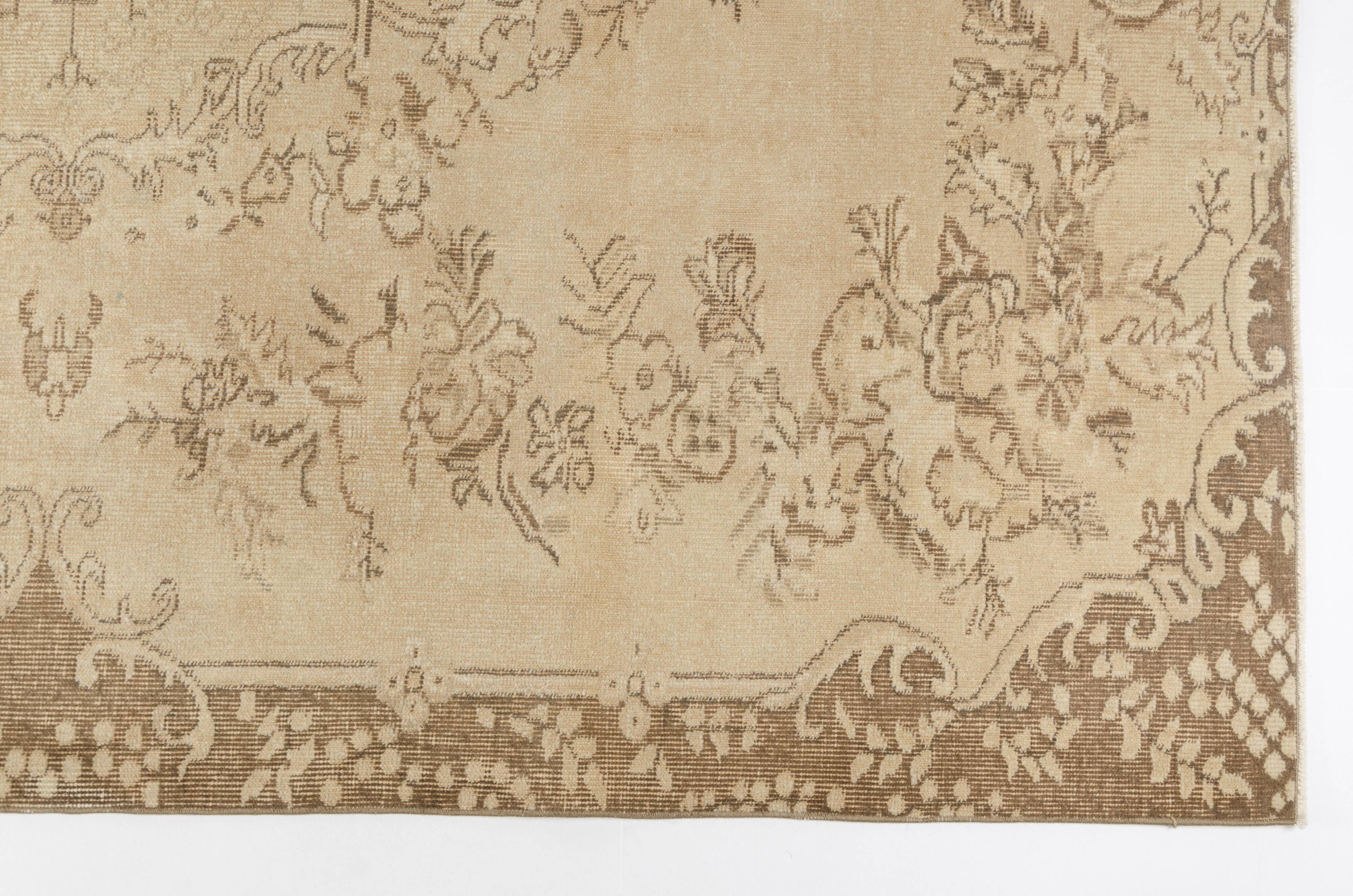 Bige Handknotted Floor Rug sku-2336