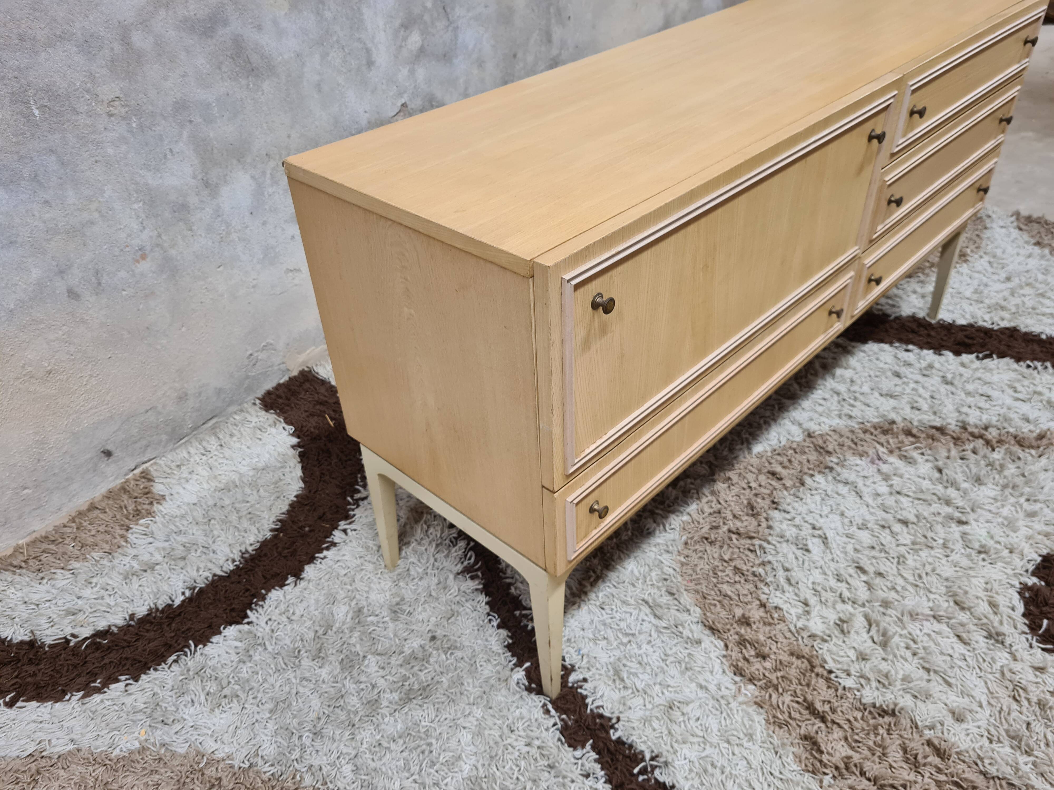 Sideboard 1 door 4 drawers vintage