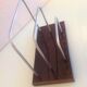 Letter holder in bakelite and chromed metal art deco style / 30s-40s