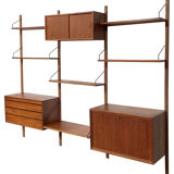 Vintage Poul Cadovius Royal System wall system wall unit