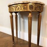 Console "Demi-Lune" Style Louis XVI Period Napoleon III