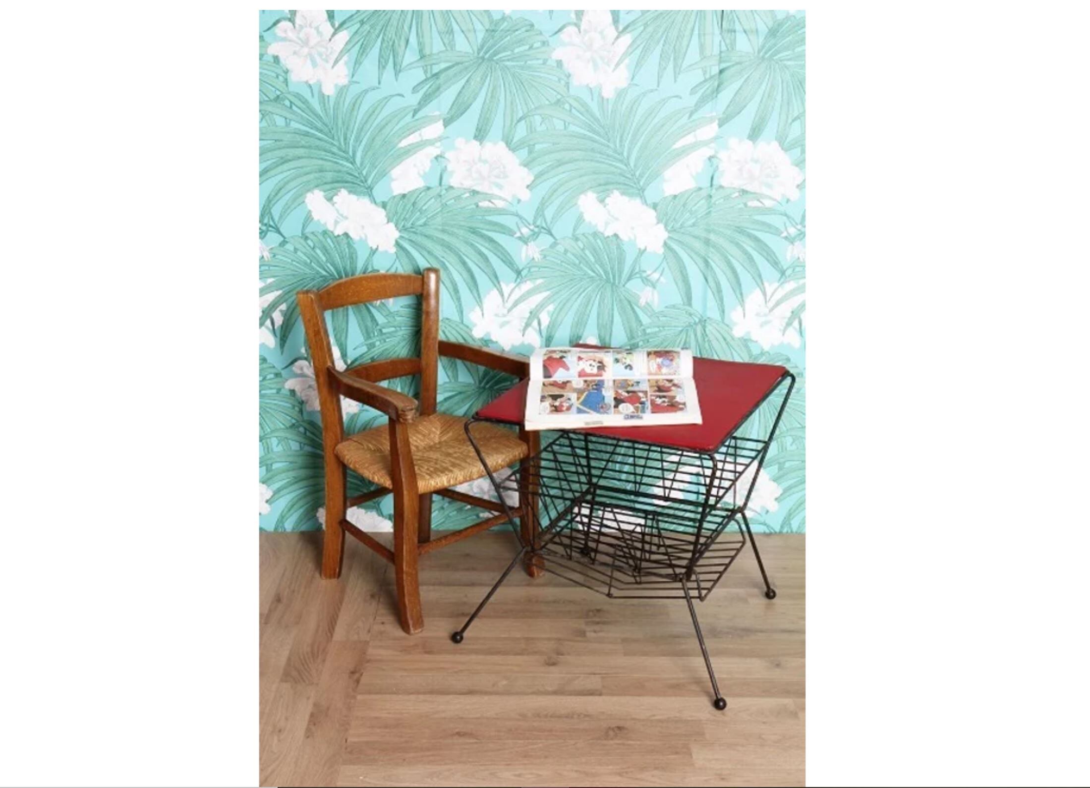 Wrought iron booster table