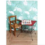 Wrought iron booster table