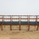 Mid Century Teak Dining Chairs, 1960s, Set of 6