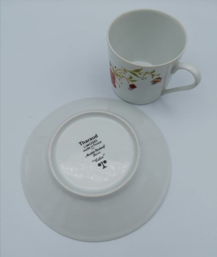 Tharaud Limoges coffee service