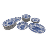 Tableware set in Italian porcelain