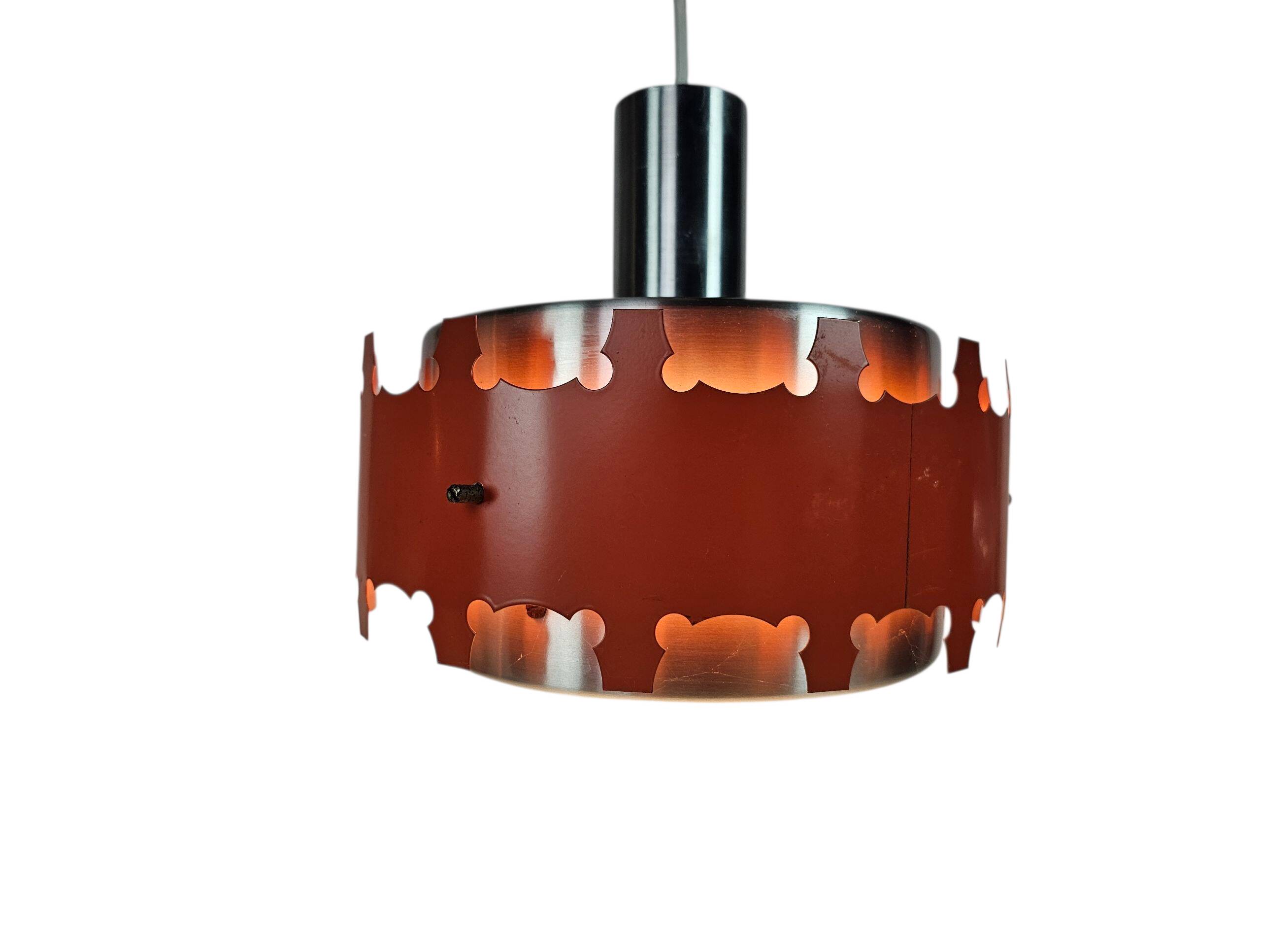 VEB Metalldrücker Halle - hanglamp - Oost-Duitsland - voormalige DDR - Spac