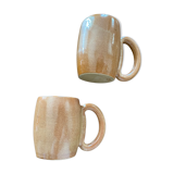 Sandstone mugs arts ceram grand fire