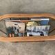 Vintage Scandinavian style magazine rack