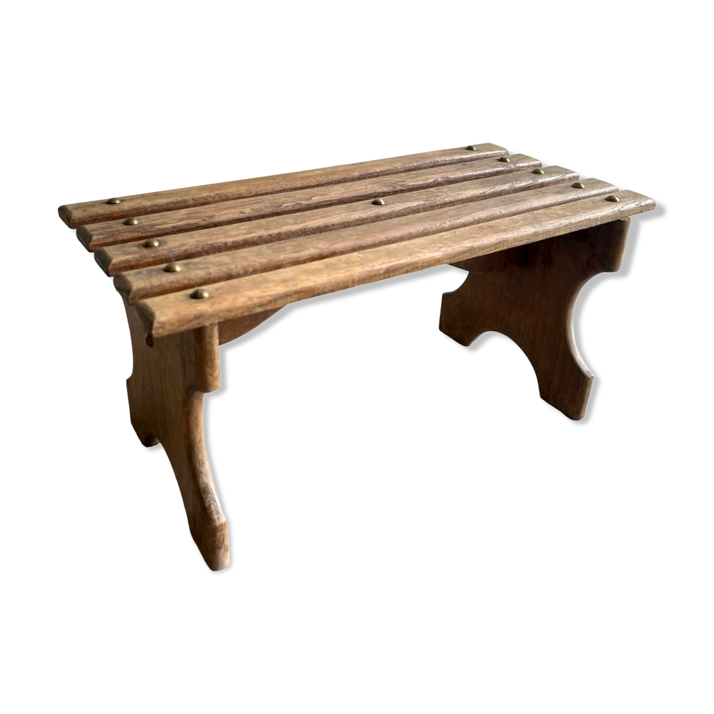 Small wooden bench