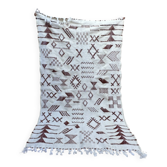 Tapis marocain en laine fait main
