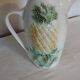 Sarreguemines earthenware jug in Pineapple shape