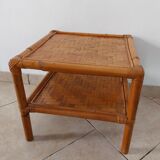 Bamboo coffee table