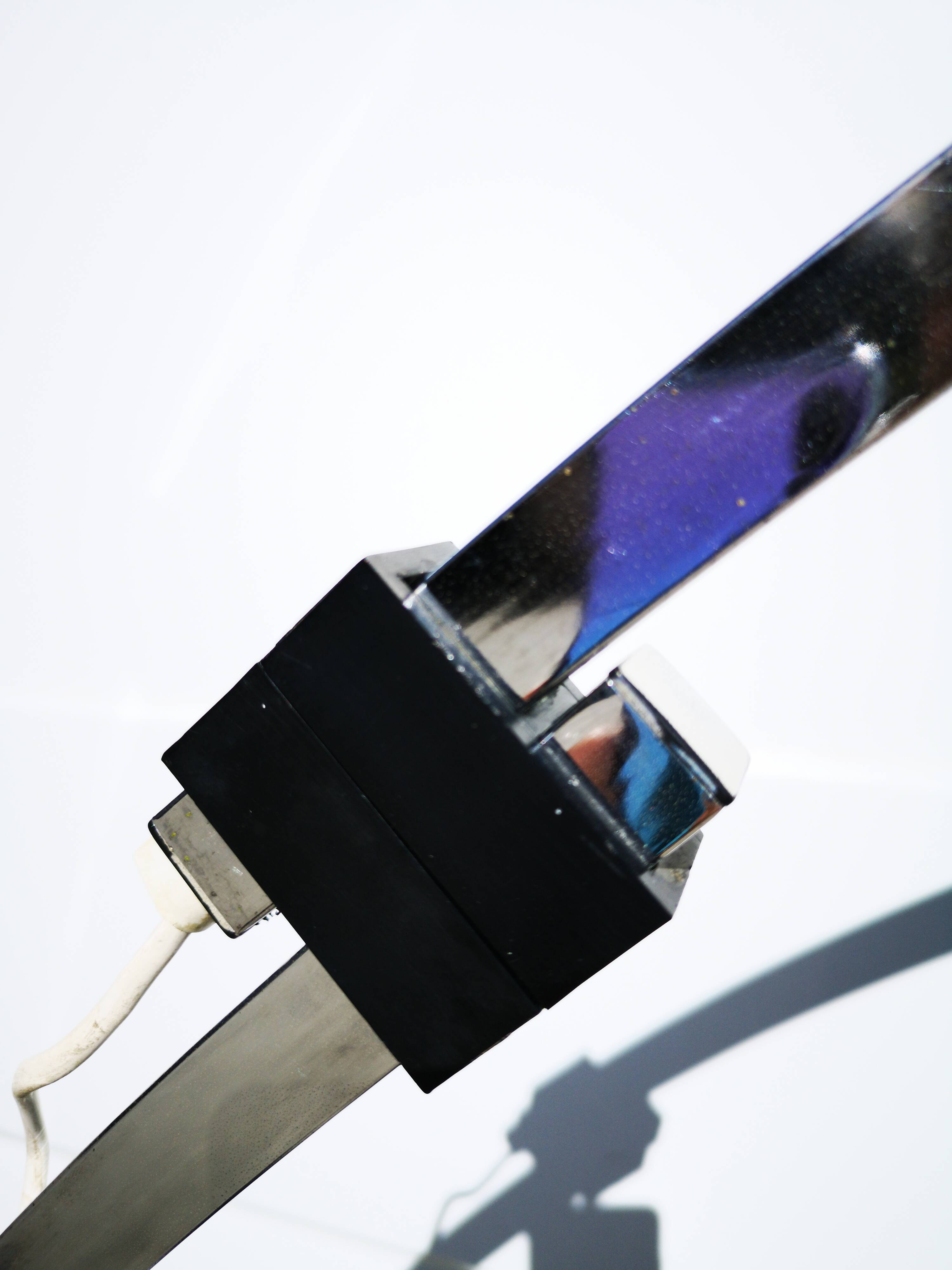 Seventies arc lamppost