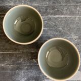 4 bowls Jars Tourron ash & white