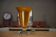 Art deco metal table lamp 1930