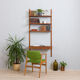 Poul Cadovius teak wall unit with a desk and 3 shelves, Denmark, 1960s