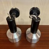 Pair of modular wall lights Scandinavian design 1960.