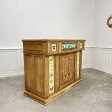Rare Art Nouveau enamel counter