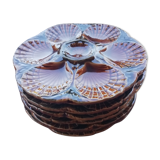 Set of oyster plates