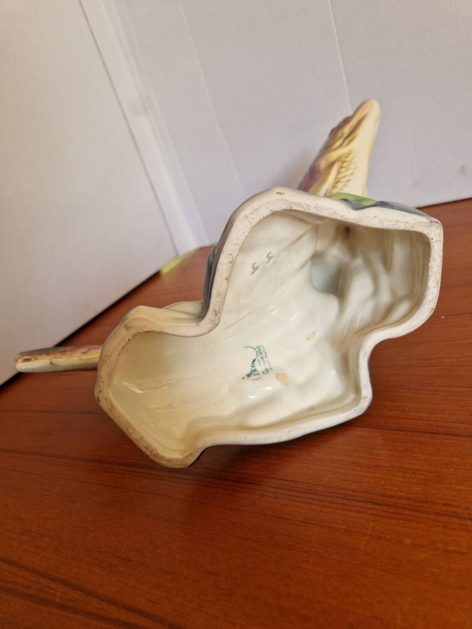 La Truite Arc-en-Ciel par H. Bequet En Faience Modèle 787