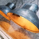 Pair of Mesko industrial pendant lights