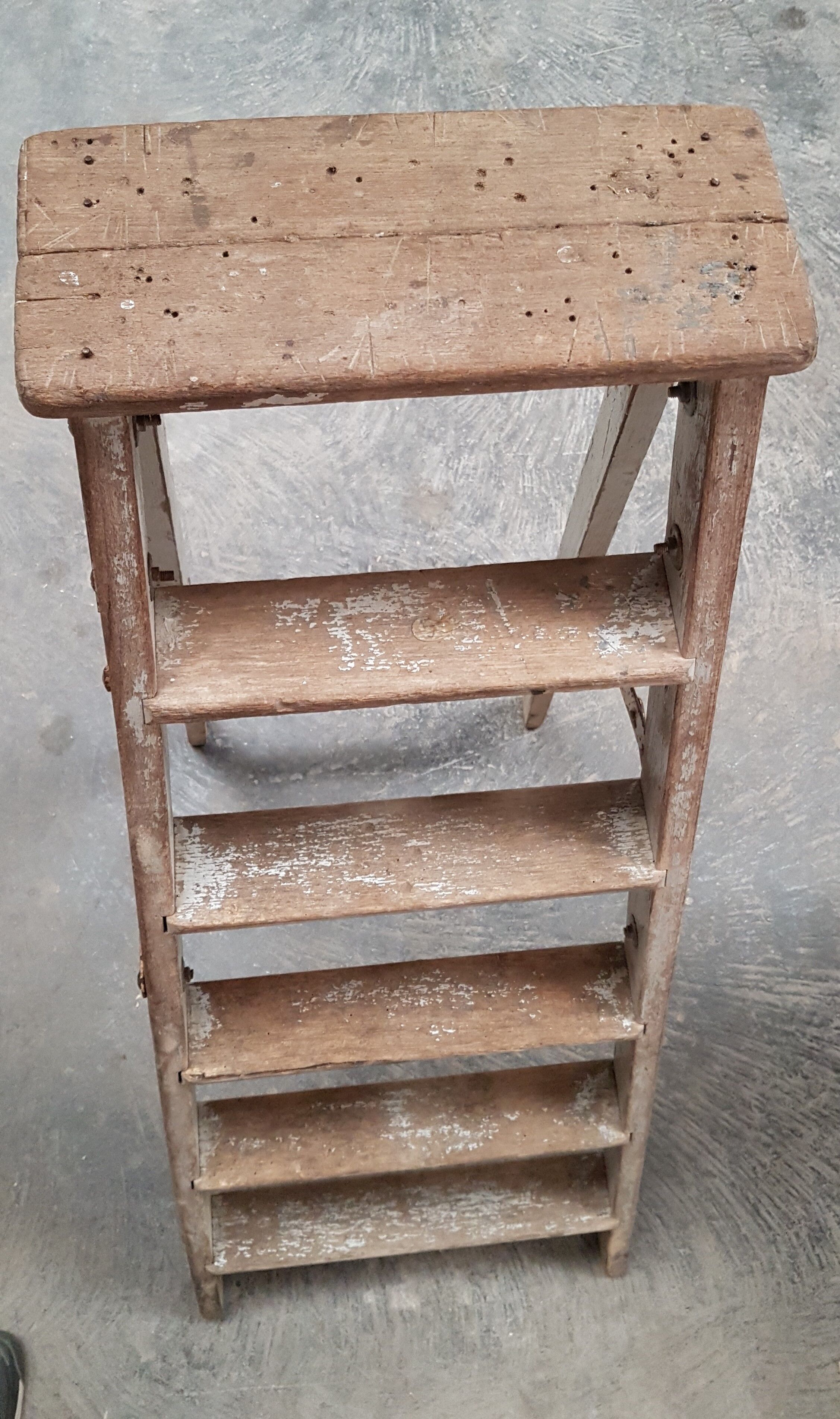 Escabeau de peintre en bois, pliante