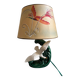 1950s ceramic bird lamp