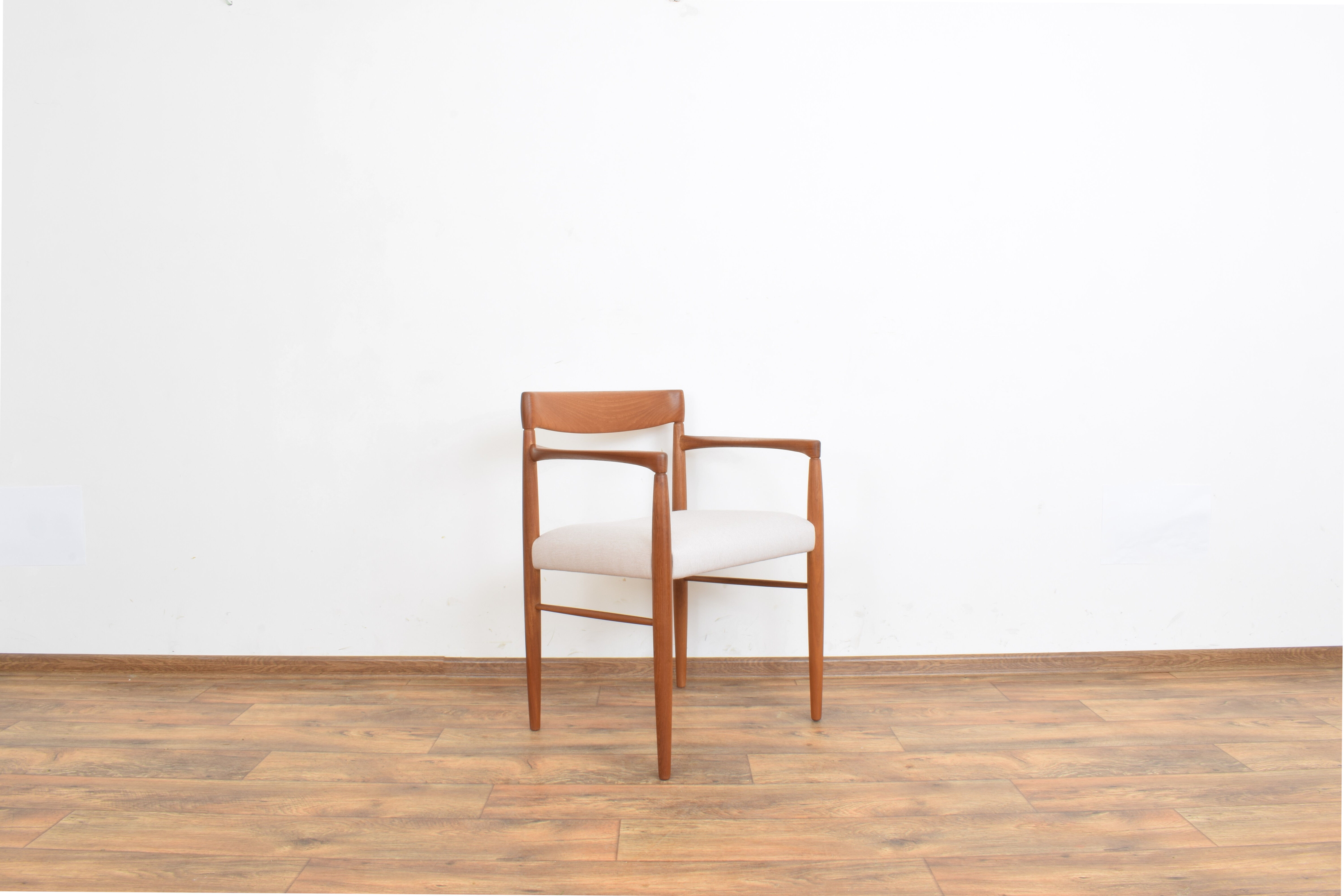 Danish Teak Armchairs by H. W. Klein for Bramin, Set of 2
