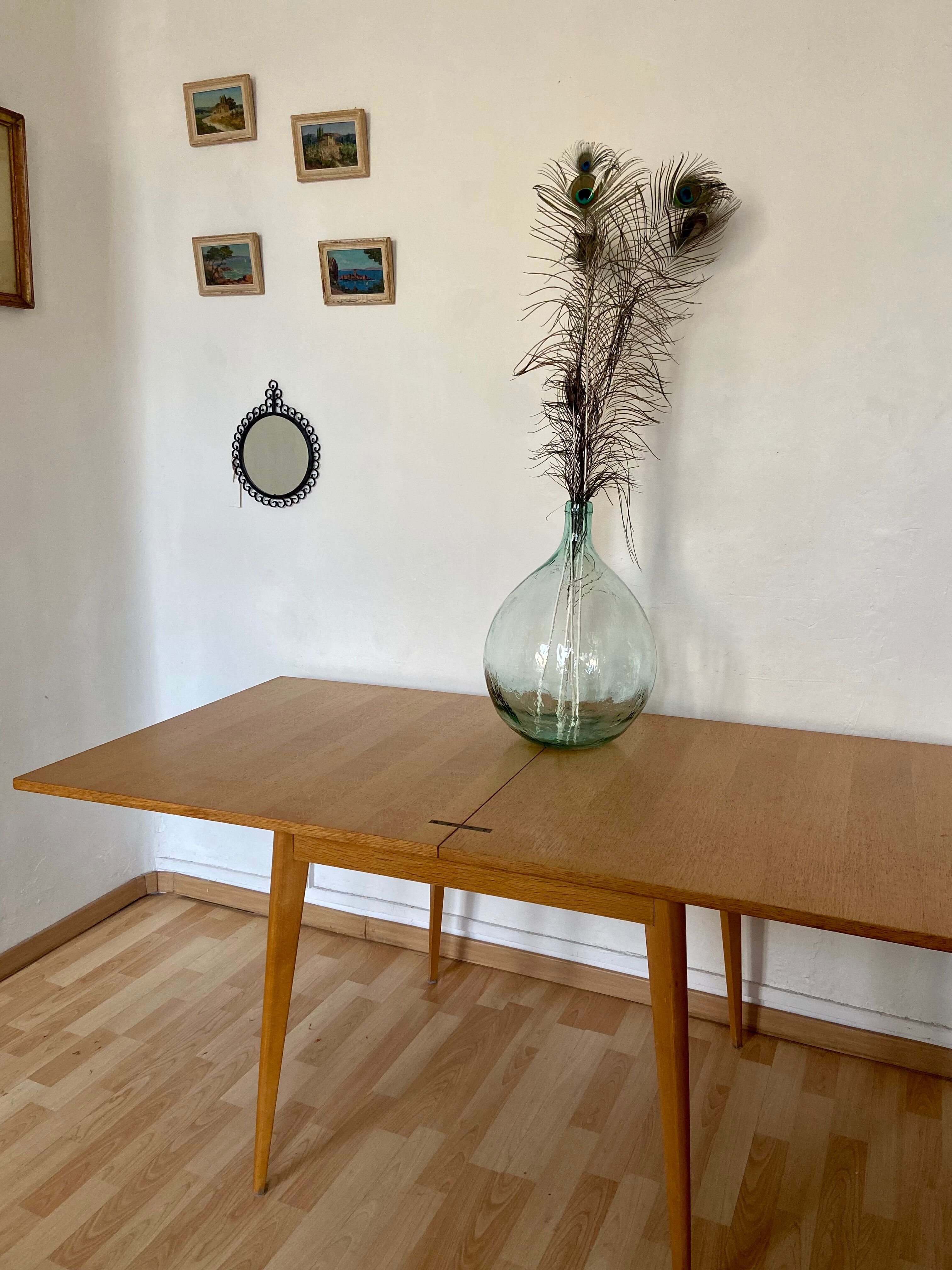 Vintage table square wallet 50s