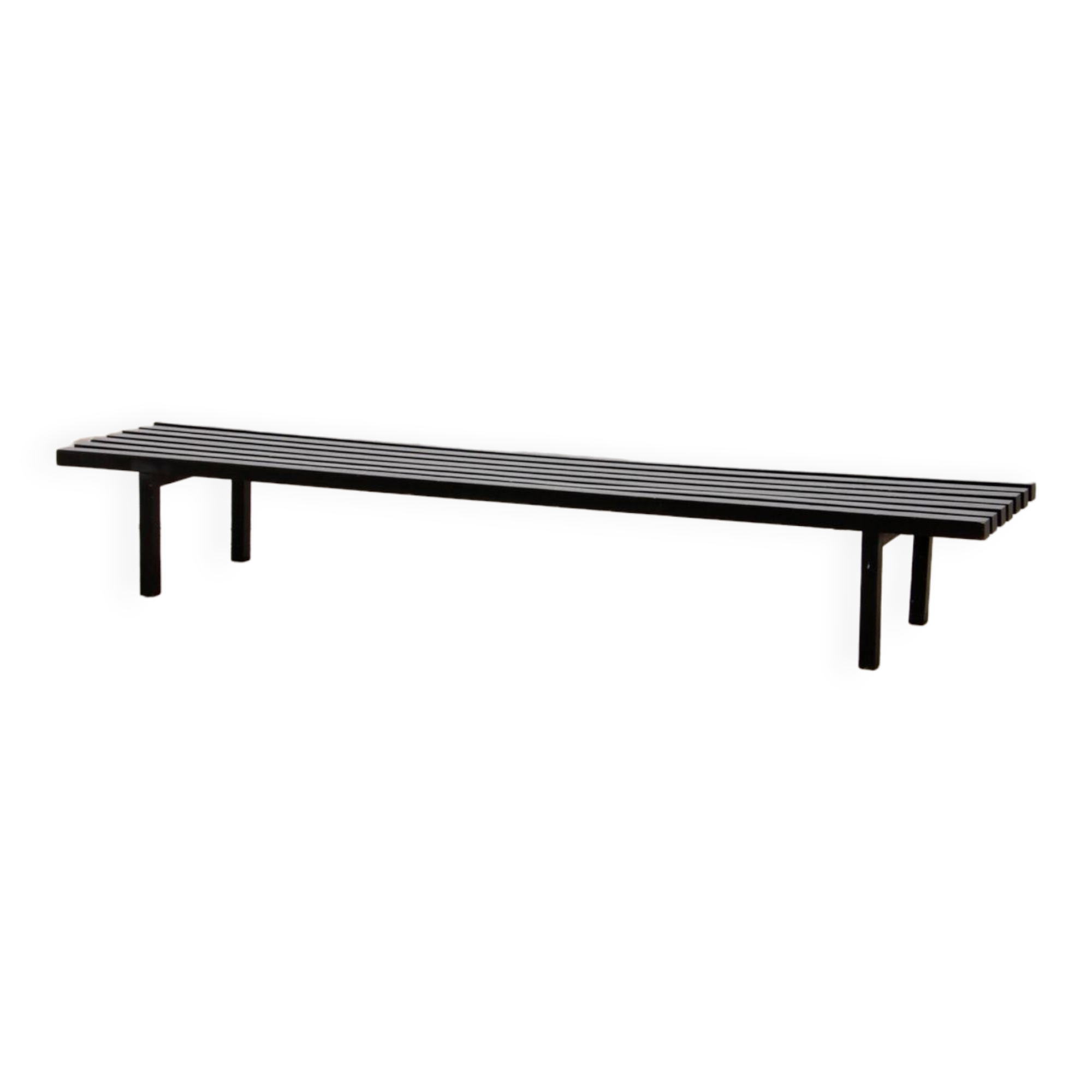 1970s Slatted bench by Gijs Bakker and Wim Wilson for Castelijn, the Netherlands