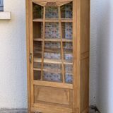 Parisian wardrobe glazed art deco 1920 raw wood