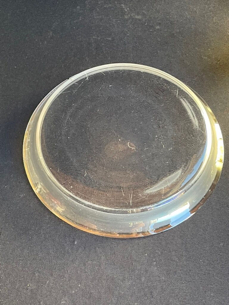 Non-selfish night service - art nouveau - hand-decorated satin blown crystal