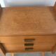 Paire de chevets pieds compas vintage années 60