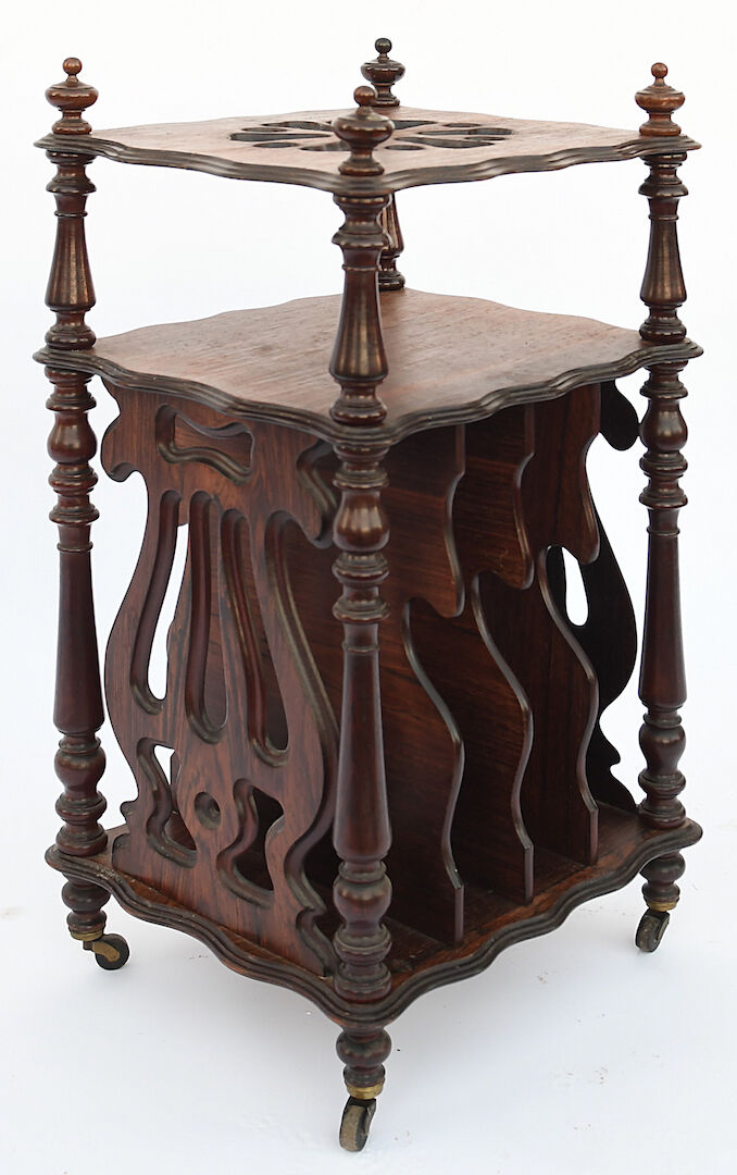 Rosewood music cabinet