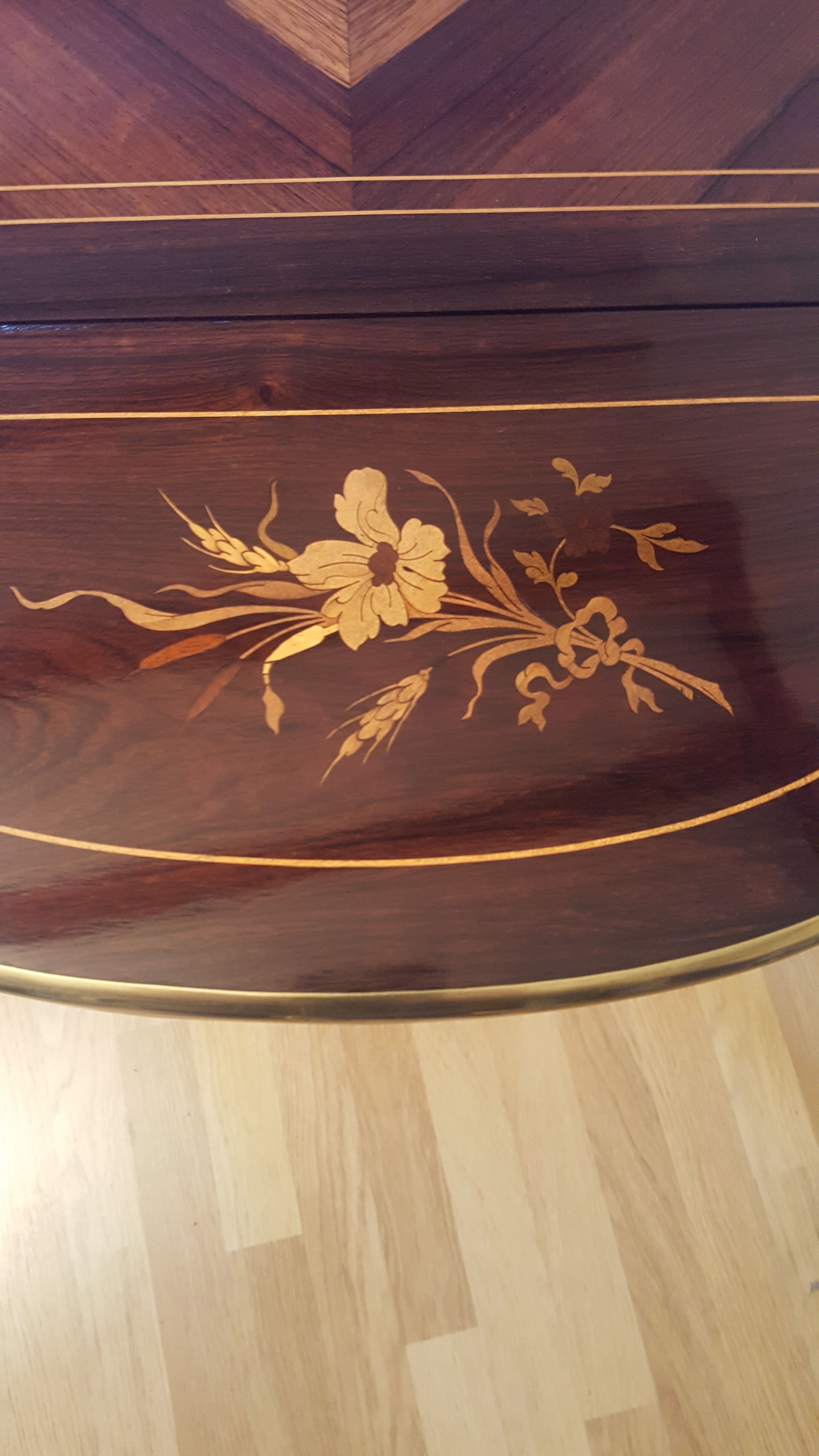 Table à volets époque Napoléon III