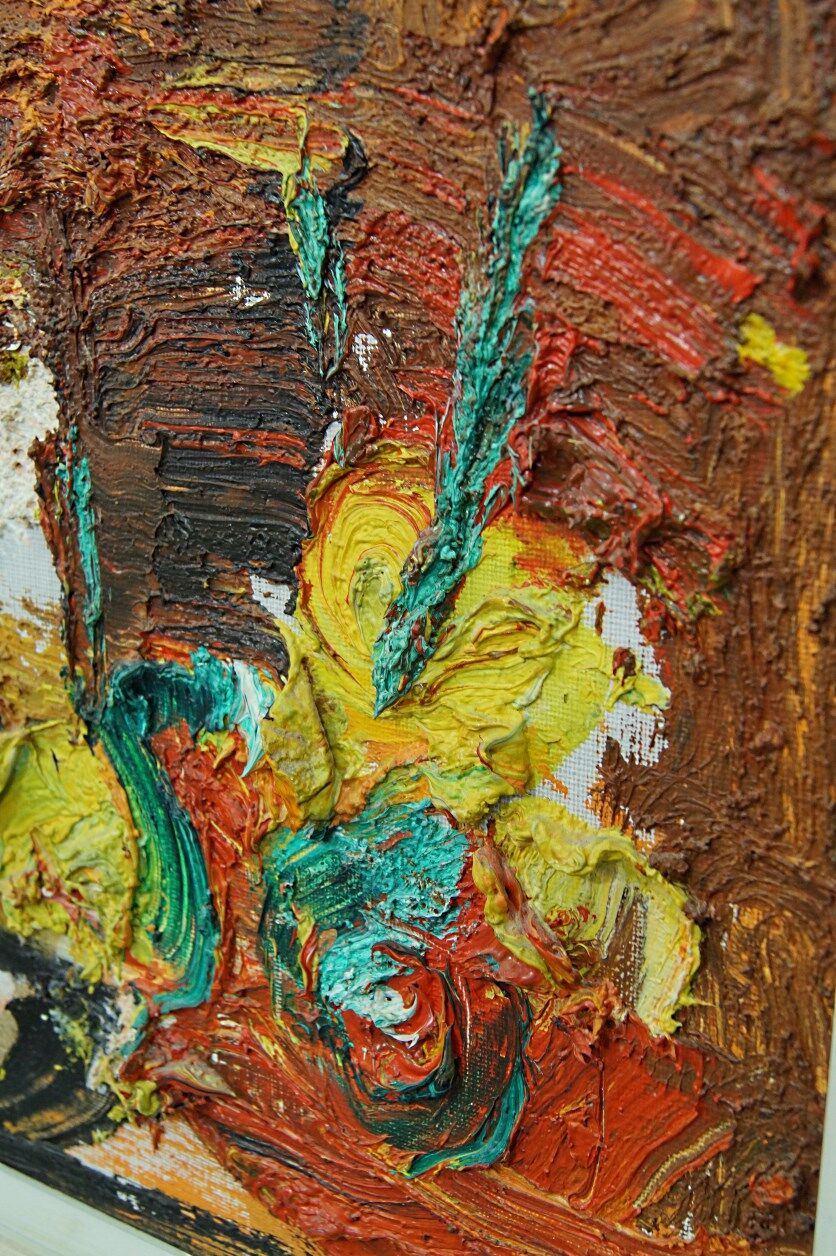 Einar persson (1918-2006), swedish abstract still life, oil on canvas, 1960s