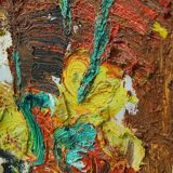 Einar persson (1918-2006), swedish abstract still life, oil on canvas, 1960s