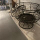 Wrought iron candle holder