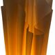 Lampe plastique drapé