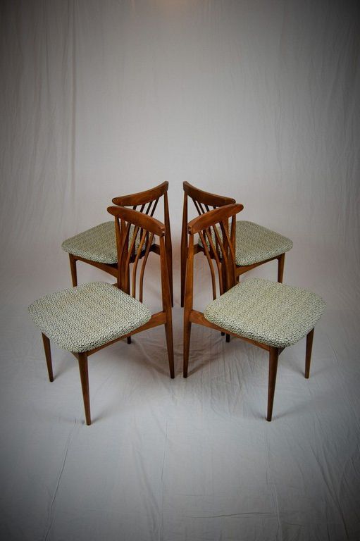 Upholstered Czechoslovakia 1960 s lounge chairs