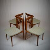 Upholstered Czechoslovakia 1960 s lounge chairs